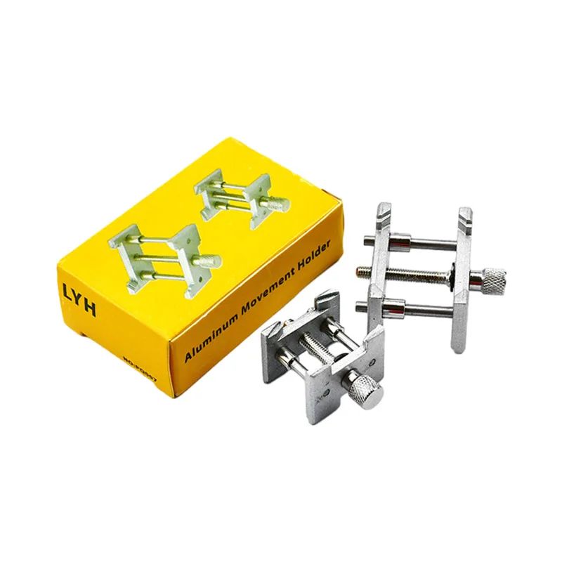 Watch Movement Holder Movement Fixed Base Watch Case Holder Vice Clamp Repair Maintenance Tool Accessories for Watchmaker