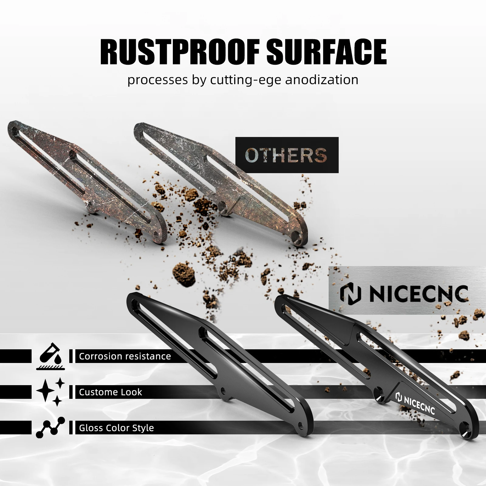 دعامات الزجاج الأمامي القابلة للتعديل للدراجات النارية لياماها تينيري 700/XTZ700 2019-2024 Tenere700 رالي 2020-2024 Tenere 700 WR 2022