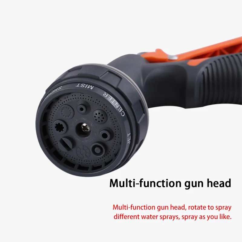 Garden Hose Nozzles Hose Sprayer Nozzles Hose Nozzles 8 Adjustable Spray Modes High-pressure Nozzle Sprayers For Watering