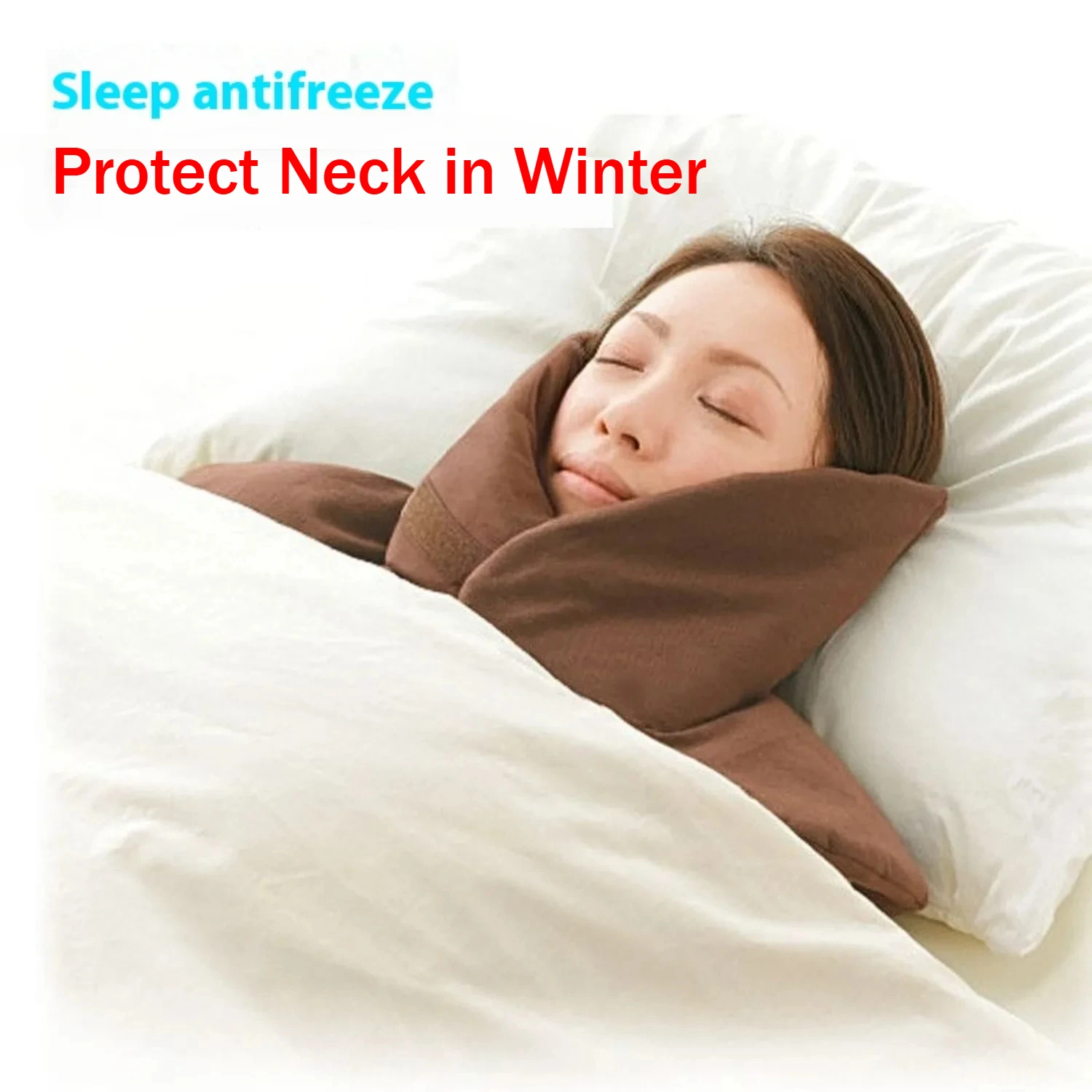 Elderly Neck Cover Sleep Shoulder Thermal Protecter Warm Women Men Shoulders Cervical Spine Ear Protection Thickened Winter Heat