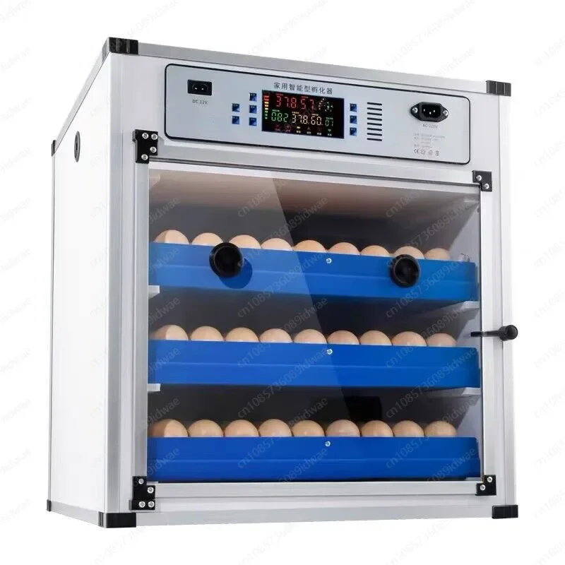 204 Eggs Intelligent Large and Medium-Sized Incubator Household Full-Automatic Incubator Chicken Duck Goose Quail Incubator