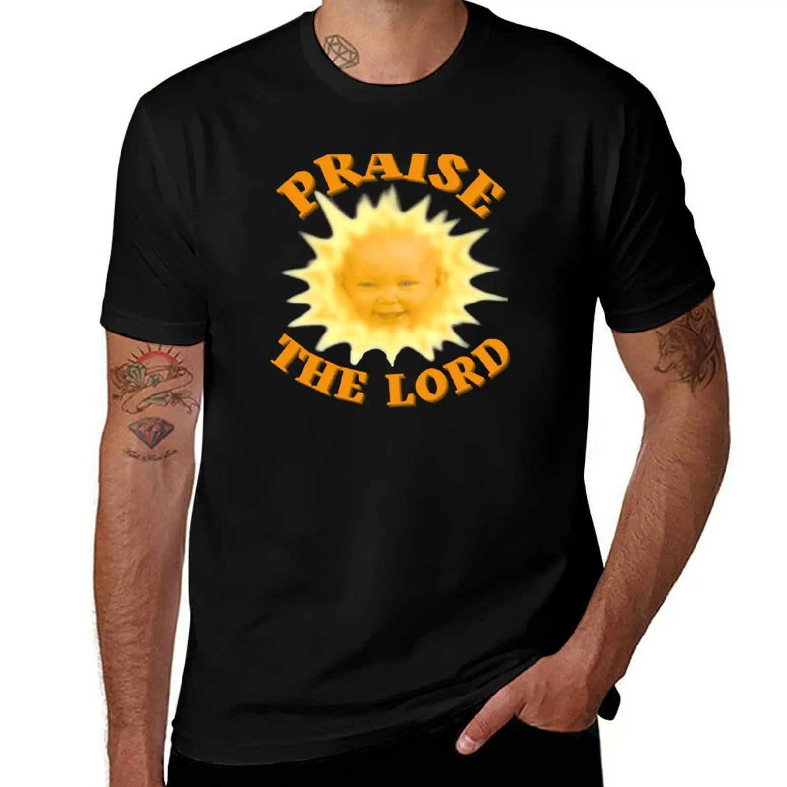 

Praise the Lord T-Shirt Worker Basic Short Sleeve Tee