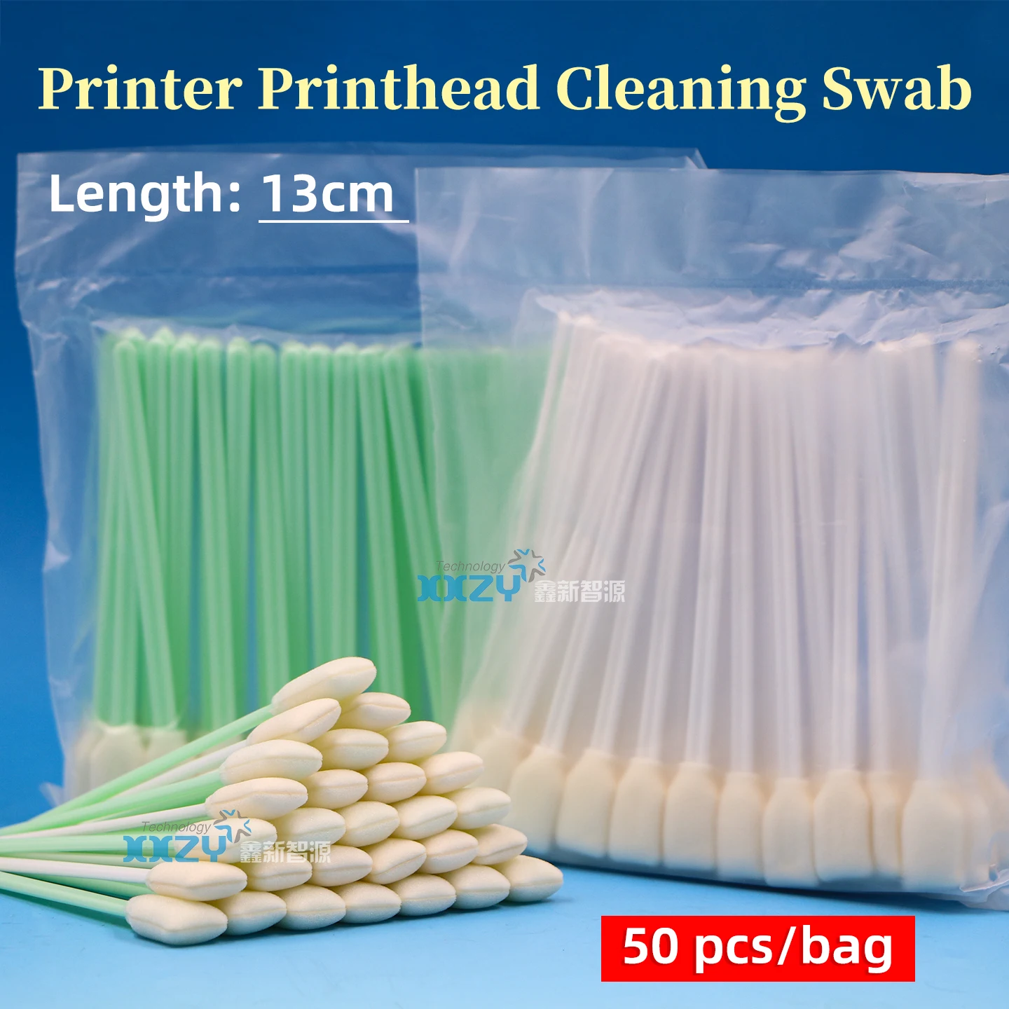 Printer Printhead 13cm Cleaning Tool for i3200 XP600 DX5 Head Eco Solvent Ink Cleaning Brush Clean Cotton for UV Ink