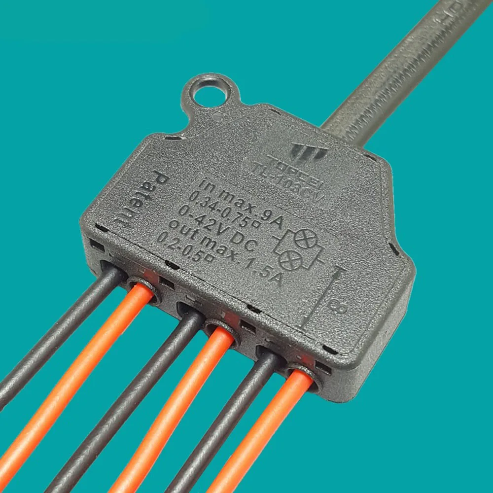 for LED Lights Quick Connector LED Push Terminals Post Terminal Splitter Connector Splitter Wire Splitter