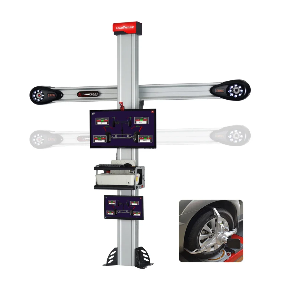 3d wheel alignment machine equipment combo car alignment machine 3d balancing machine full set