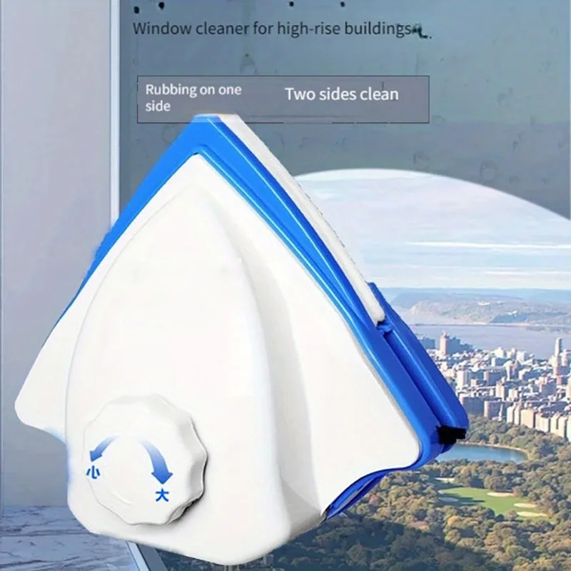 Window cleaner domestic high-rise double-sided magnetic magnet household multi-functional double-layer glass cleaner