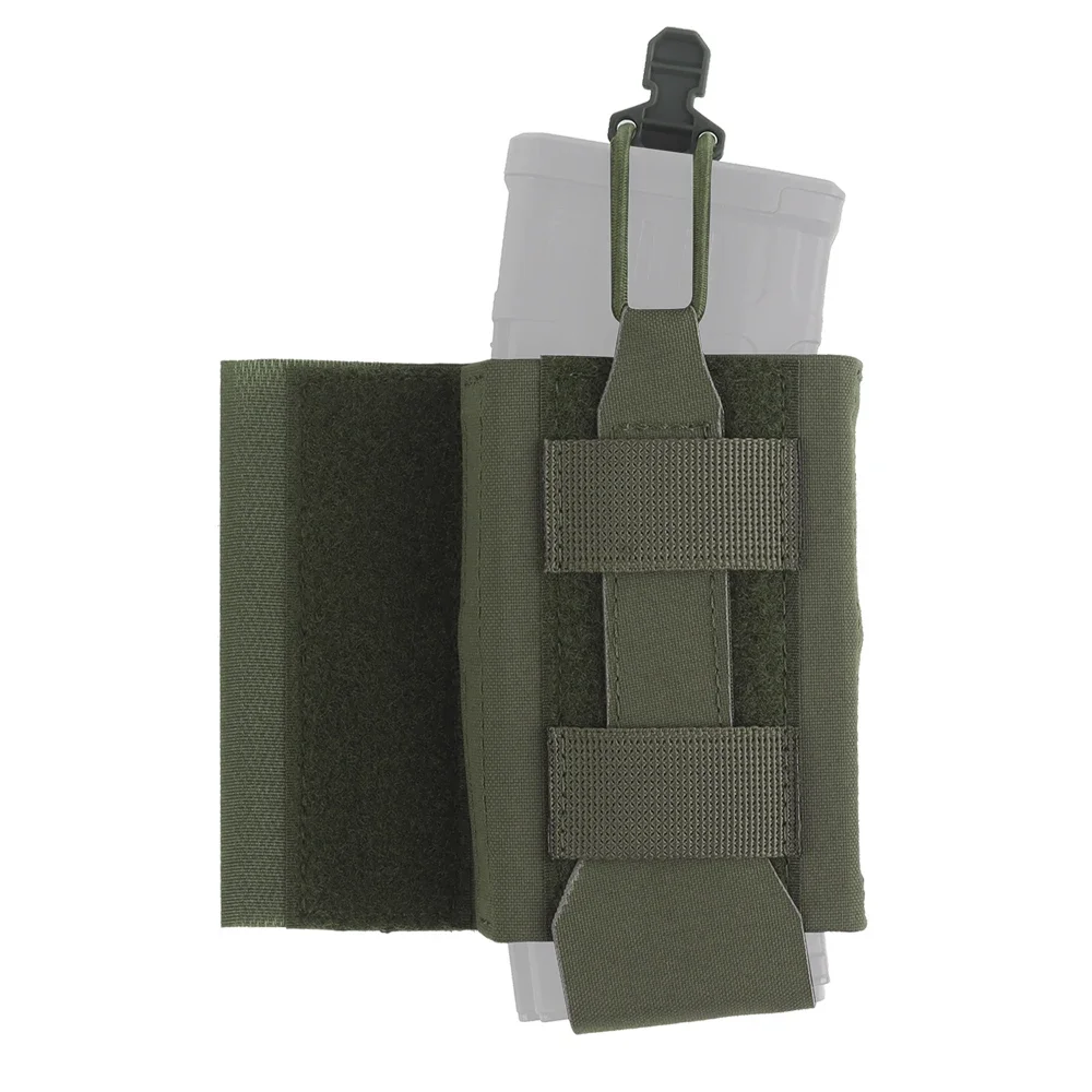 R-style M4 Side Pocket, Interchange Left and Right, External Device, Easy To Use, Magic Sticker Mount  Molle Pouch