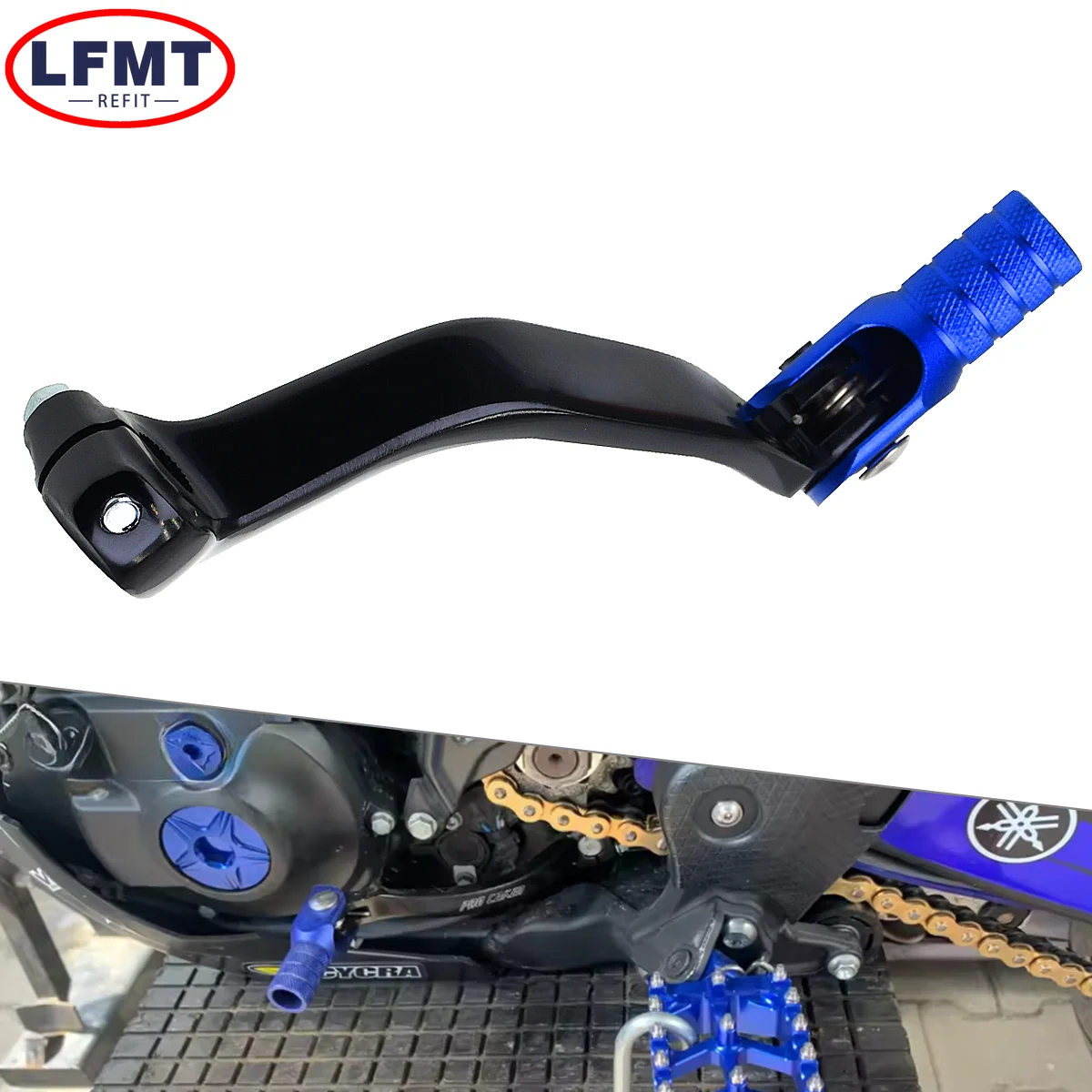 Motorrad CNC Schalthebel Shift Pedal Hebel Für Yamaha WR250F WR450F 2007-2015 YZ250F YZ450F 2006-2016 YZ125 YZ250 2005-2023