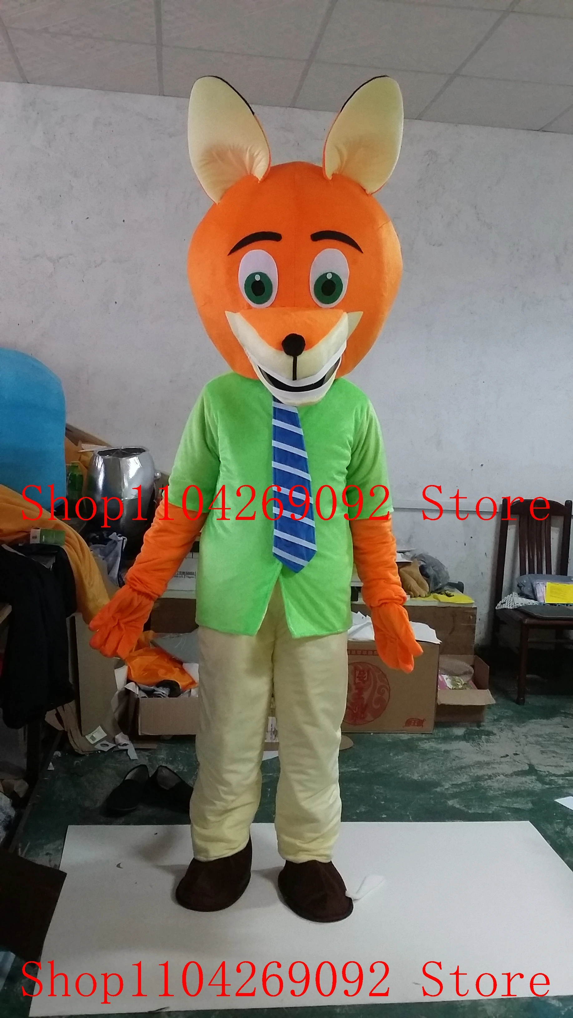 

Adult Cosplay Costumer Red Fox Mascot Costumer Cartoon Birthday Character Outfit Attractive anime Party carnival costumes