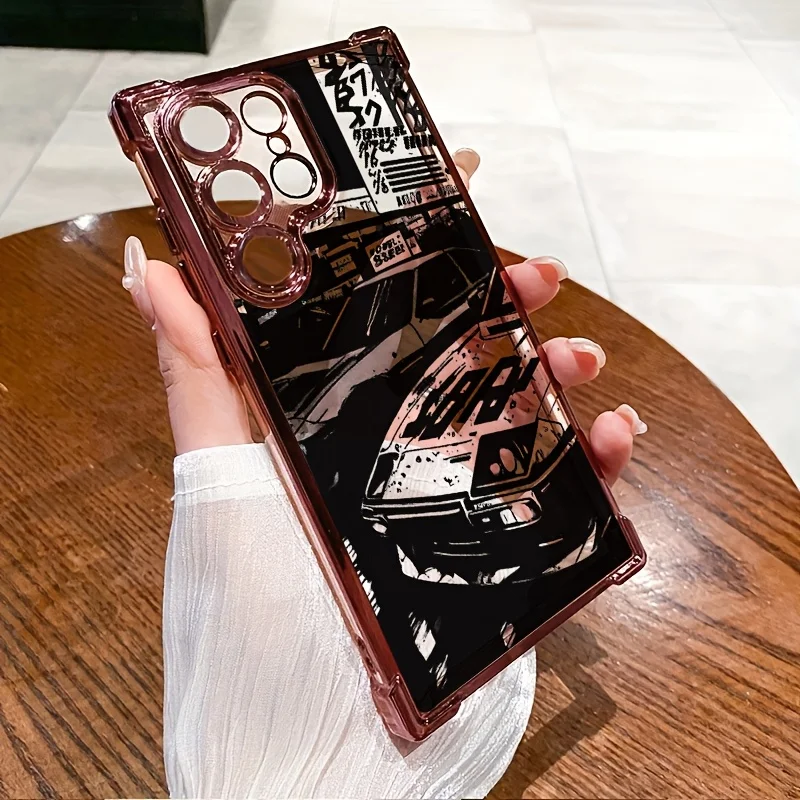 Parallel Racing-compatibel iPhone 17-tot 11-Pro Max Plus-hoesje Nieuwe creatieve all-inclusive hoes