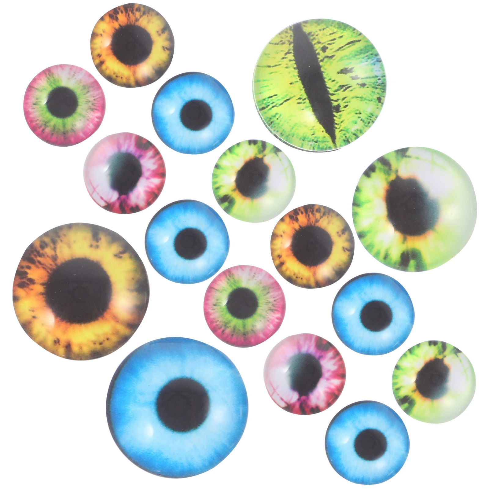 

Simulated Glass Eyes For Making Craft Safety Eyeballs Polymer Clay Projects Decorative Accessories Eyeball Patches