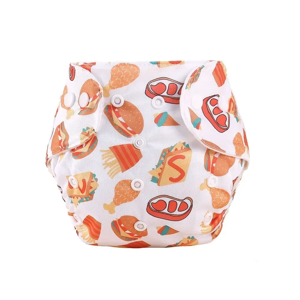 4pc Baby Diapers Nappy Cloth Training Panties Reusable Washable Children Eco-friendly Adjustable Leak-proof Fit 6-11kg