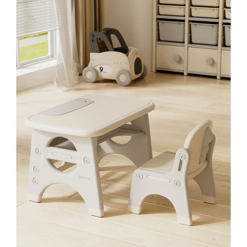 Children's Table and Chair Set Baby Study Table Kindergarten Writing Desk Painting Toy Table Chair Mesas Y Sillas Para Niños