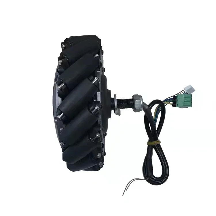 Mecanum wheel 8 inch 24v 150w with encoder for robot