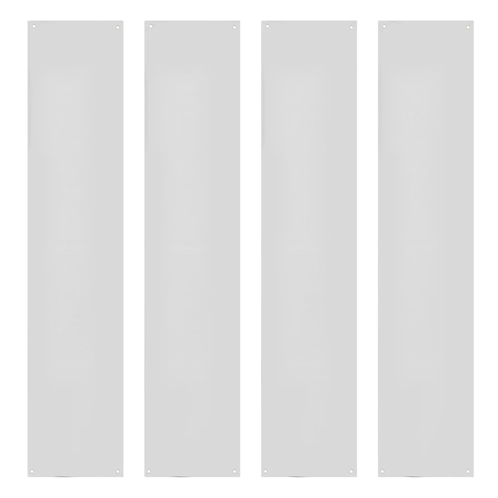 

4Pcs 2x6 Feet Sublimation Ready Polyester Banners Plain Rectangle Flag DIY Decorative Hanging Banner for Festivals Seasonal