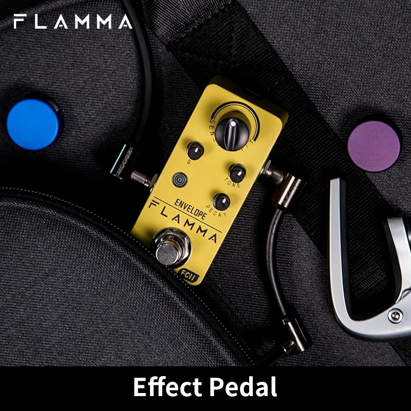 

FLAMMA FC11 Фильтр-конверт Аналоговая педаль эффектов для гитары Auto Wah True Bypass Гитарная педаль с металлическим корпусом
