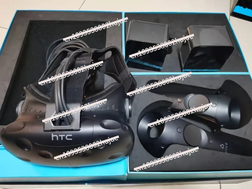 HTC Vive Virtual Reality Weight Loss VR Set, Full Set of Free Brackets, Game Protective Cases Original Used