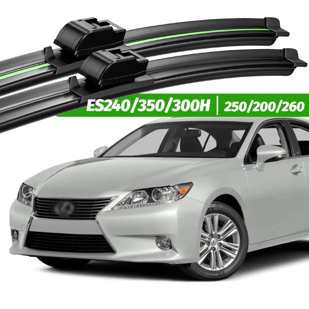 

For Lexus ES240 ES350 ES300H ES250 ES200 ES260 2006-2019 2pcs Front Windshield Wiper Blades Windscreen Window Accessories