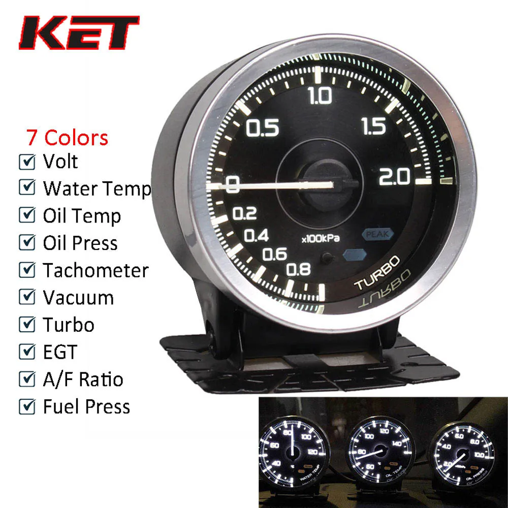 Difi Advance A1 60mm Difi Gauge Water Temp Gauge Oil Temp Gauge Turbo Boost Gauge Ext Temp Gauge Oil Pressure Gauge
