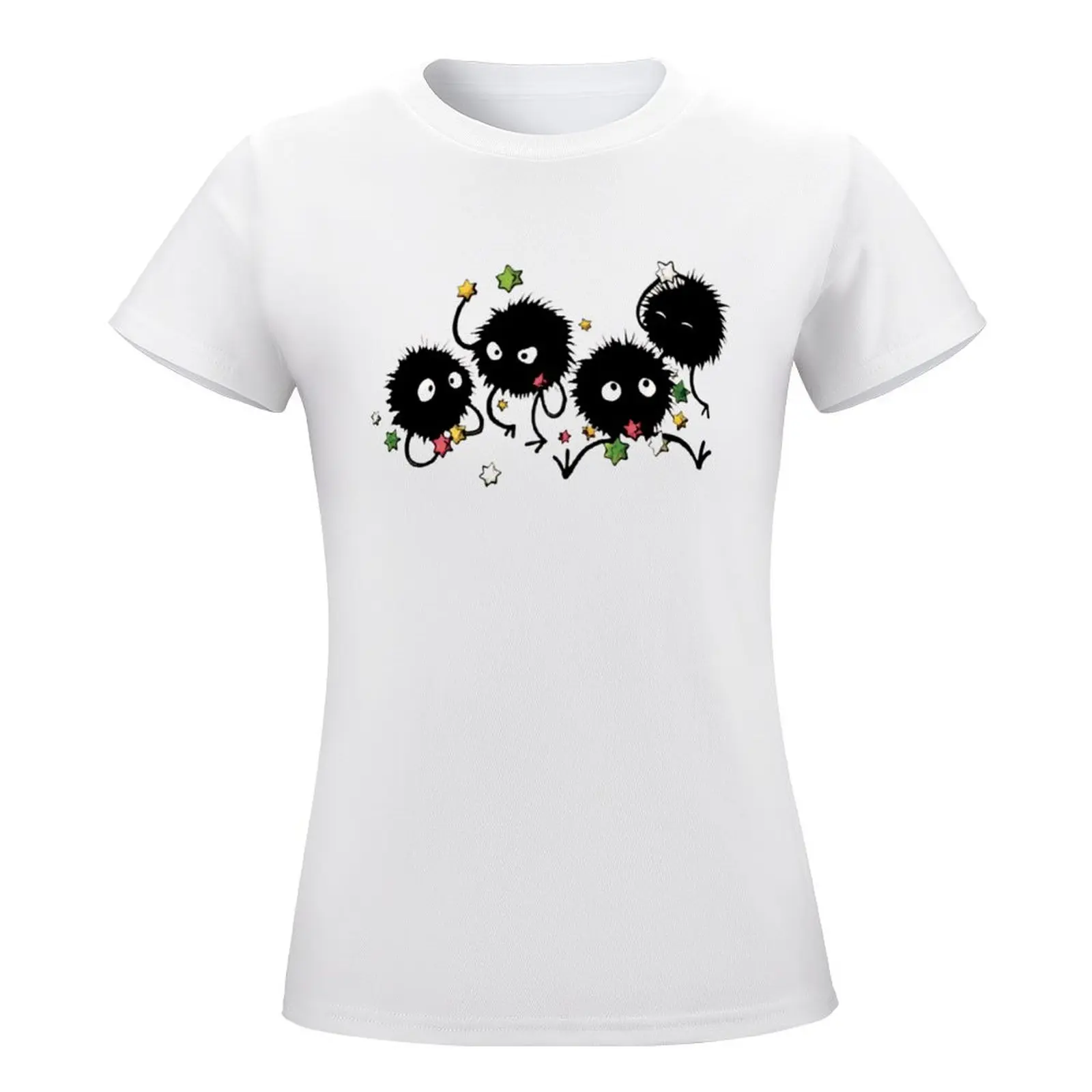 soot sprites Classic T-shirt cute clothes animal print shirt for girls oversized t shirts for Women