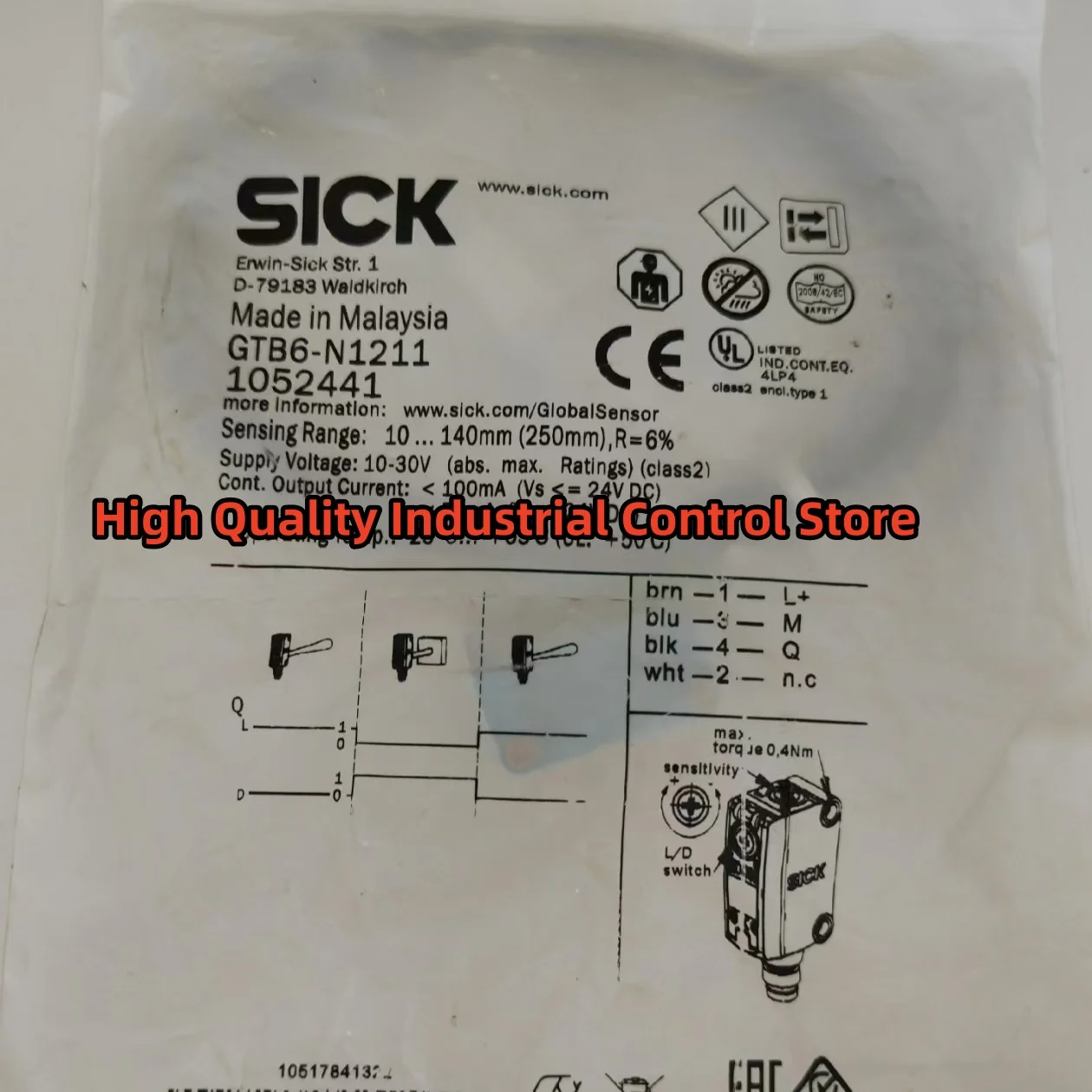 

New original GTB6-N1211 IME08-02BNSZTOK Photoelectric Sensor