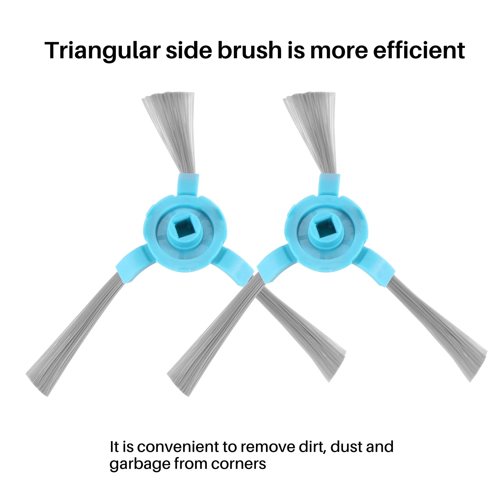 Acessórios Robô Aspirador, Acessório para Cecotec Conga 1490, Pacote de 1 Escova Principal, 4 Filtros Hepa, 6 Escovas Latais, 3 Mop