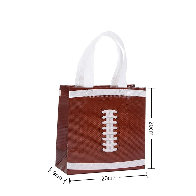 StoBag 8/20 قطعة غير المنسوجة حمل الحقائب كرة القدم الاطفال الأطفال هدية التعبئة والتغليف النسيج تخزين مقاوم للماء قابلة لإعادة الاستخدام الحقيبة حفلة عيد ميلاد #6