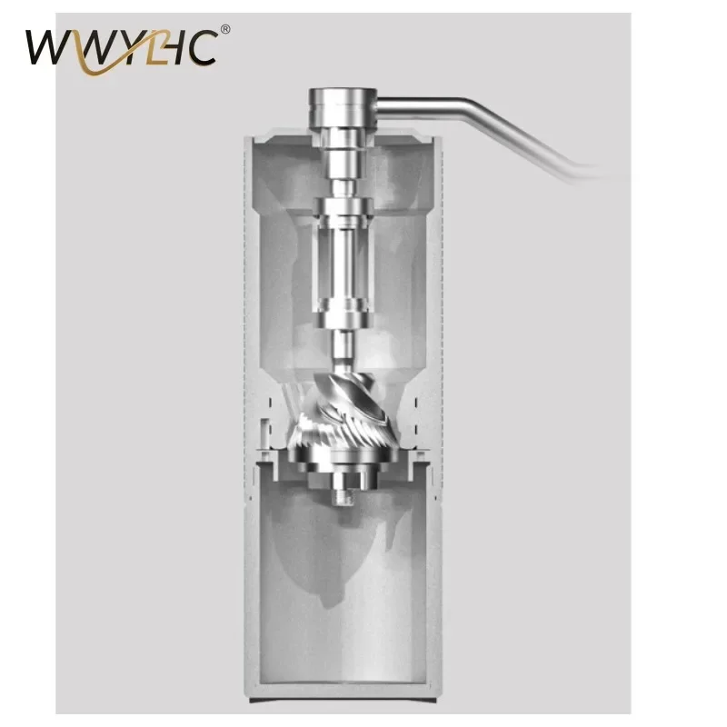Suitable for C3S/C3ESP Manual Coffee Grinder with All Metal Body and Anti Slip Design, Portable S2C Internal Burrs
