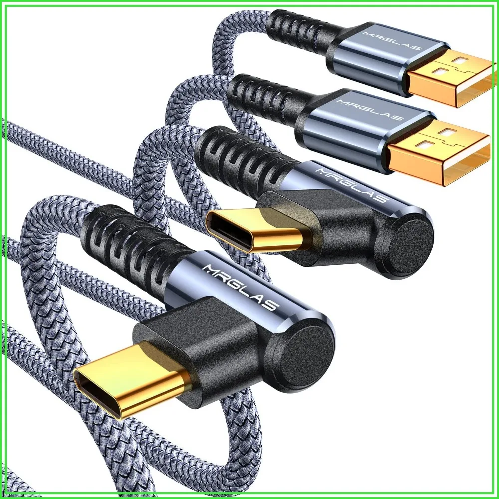 USB C Cable 3.2A [2-Pack, 6.6ft], Fast Charging Type C Charger for iPhone 17/16 Pro Max, Samsung Galaxy S26 S25 Ultra S24 S23 S22, Note 20, CarPlay Compatible