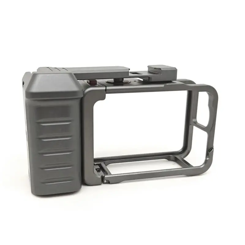 

For Enhanced Videography-For Action 6 Vlog Grip Mount-Metal Quick Release Cage
