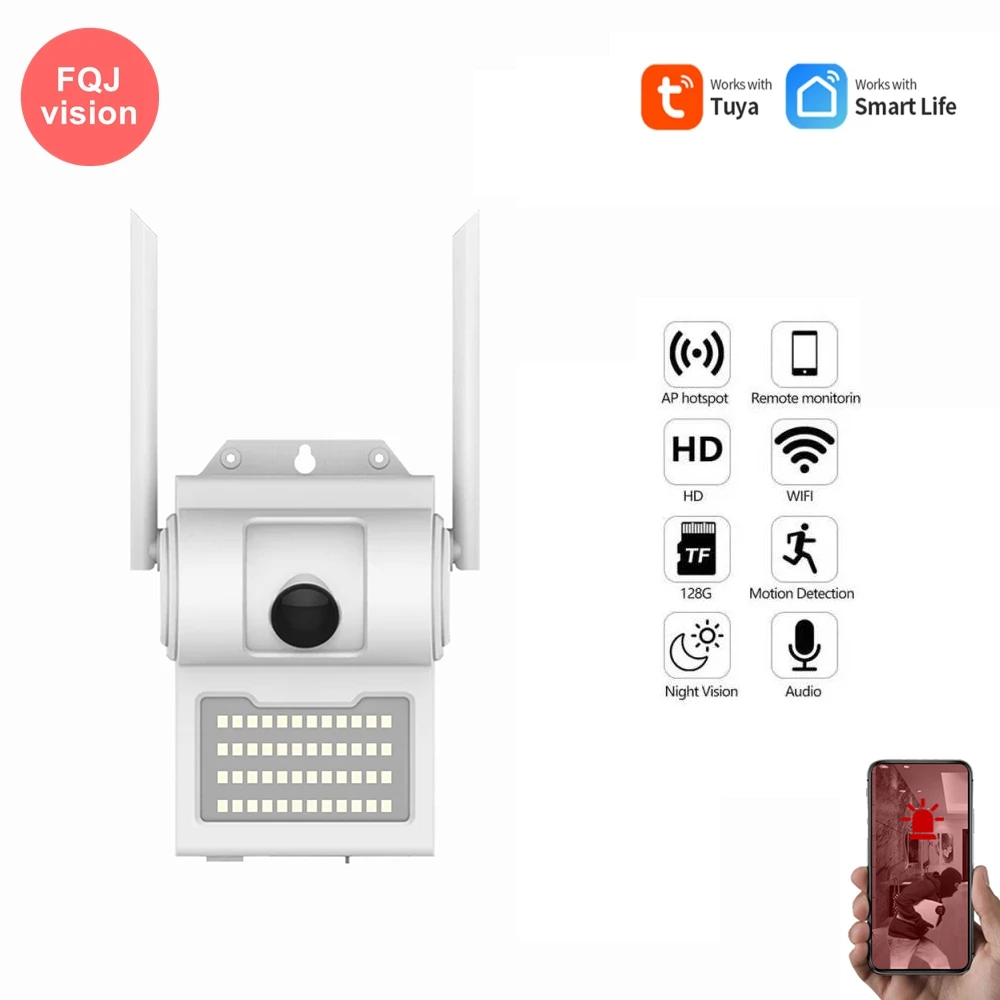 

2MP Tuya Smart Life Mini 1080P IP Camera Baby Monitor Auto Track Security Indoor Camera Surveillance CCTV Wireless WiFi Camera