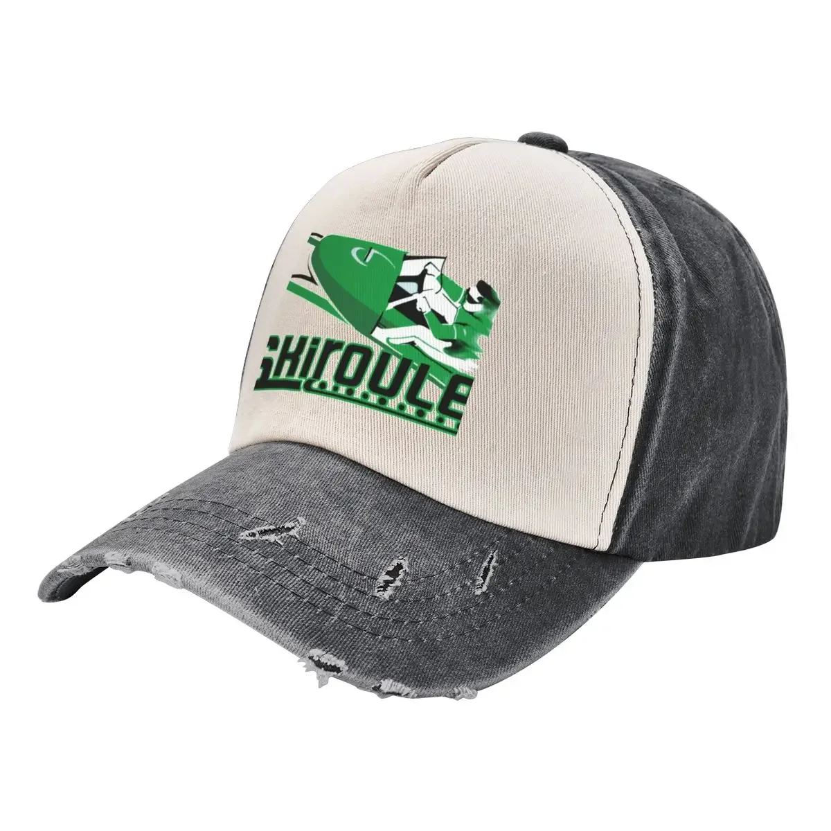 

Green vintage Snowmobiling Baseball Cap cute custom Hat Trucker Cap Men Hats Women's