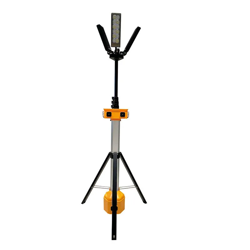 Tripod explosion-proof red and blue, mobile work, outdoor construction site emergency road lighting
