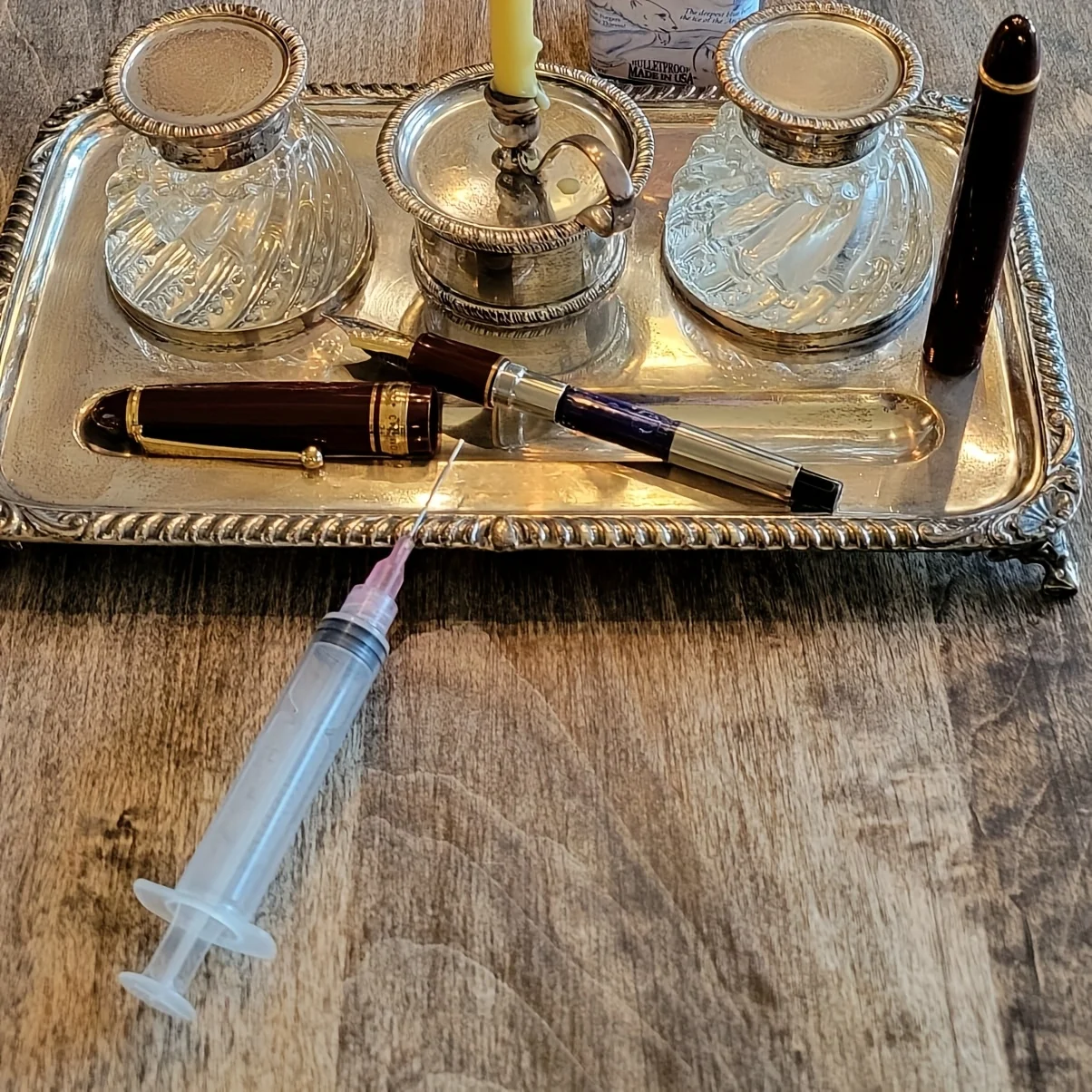 10 عبوات من حقنة صناعية لضبط الغراء من Creative Hobby مناسبة لأحجار الراين والحرف اليدوية ذات القاع المسطح - عبوة من 10 قطع