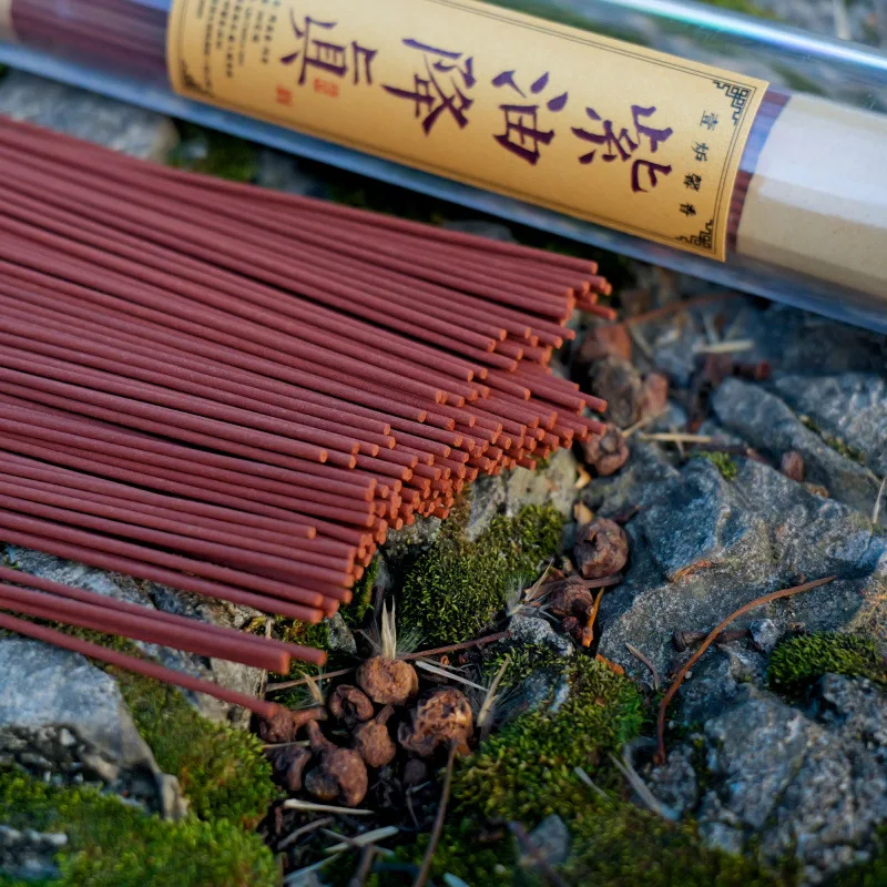 100G Descending True Fragrance Ancient Method Sandalwood Chinese Style Natural Incense Sticks Meditation Calms Mind Joss Stick