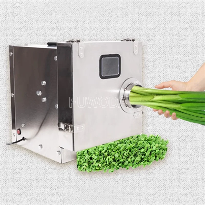 Industrial Cutting Machine Green Onion Chopper Machine Commercial Electric Slicer Spring Onion Cutter Machine