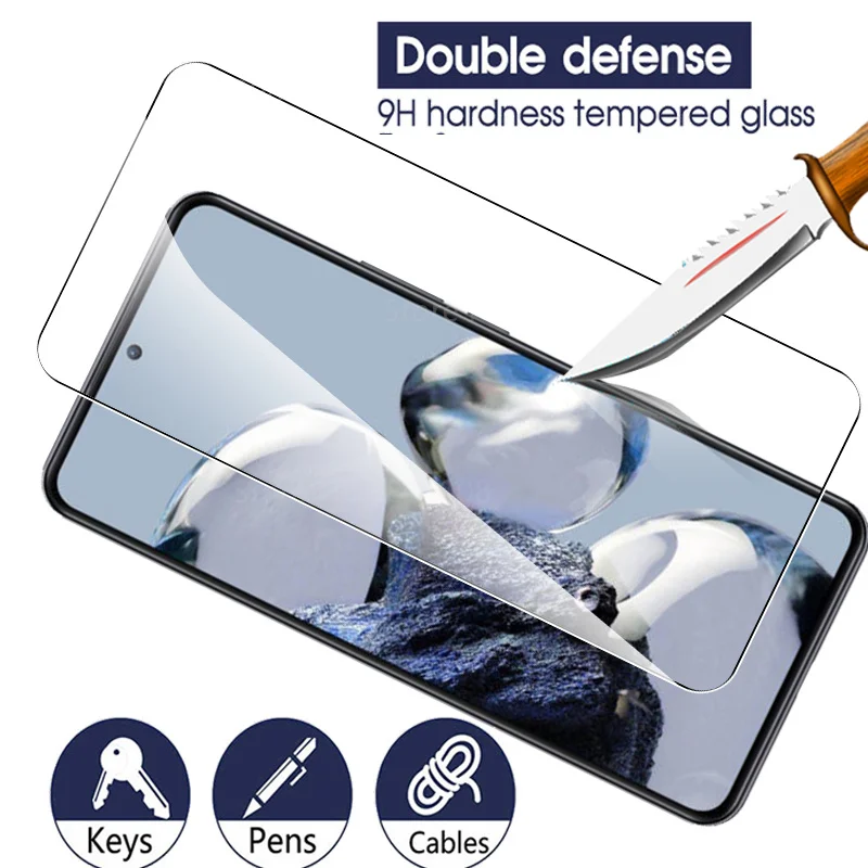 Funda de vidrio Protector 6 en 1 para Xiaomi Mi 12 T Pro, película templada para Xioami 12 T Pro 12 tpro Mi 12 tpro, Protector de pantalla para lente de cámara