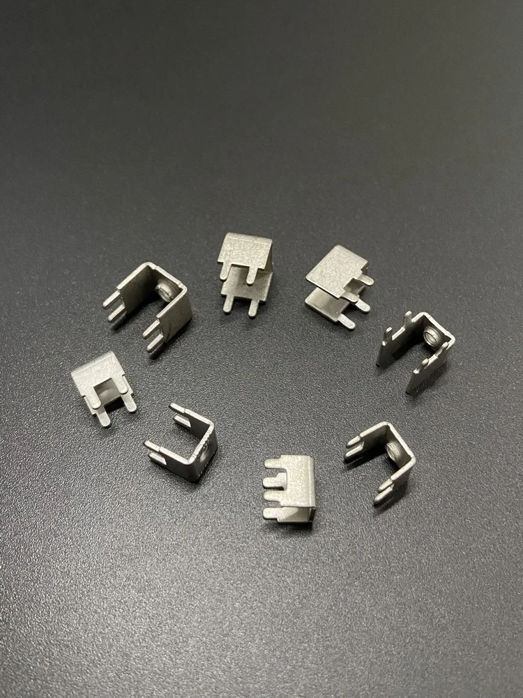 Brass Tin Plating Material M3 M4 Thread 4-Legged Square Welding Type PC Board Wiring Base Circuit Connectors PCB Terminals