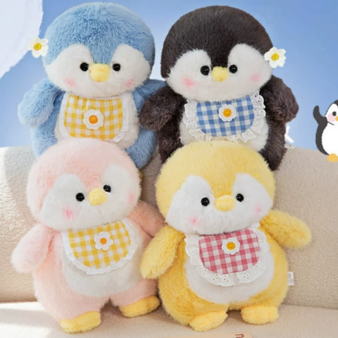 

Cute bib, penguin, cubs, rag dolls, plush dolls, children, soothing sleeping dolls, giving birthday gifts to girls