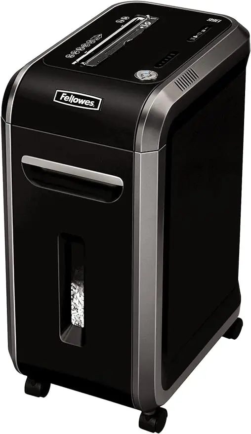 

Rebecca-crossscut paper shredder for office and home, black/gray, 99ci, 18 sheet, 100%, 3229901