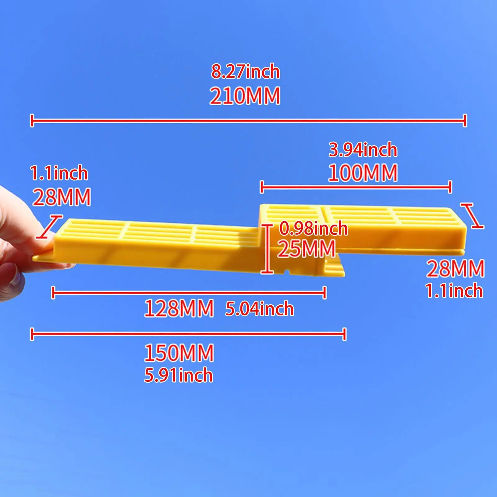 Automatic Bee Separator Easy Installation Sturdy Portable Automatic Bee Swarm Controller for Yard Farm Garden Patio Entrance