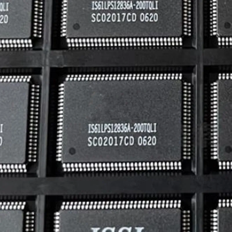 

1pcs IS61LPS25632A-200TQLI IS61LPS12836A-200TQLI tqfp100