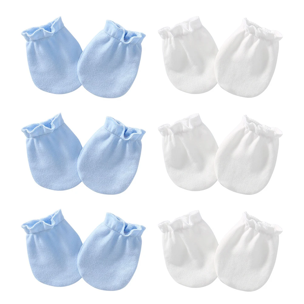 

Baby Anti Mittens Cotton Gloves Protective No Scratch Supplies Cotton Gloves Handwear