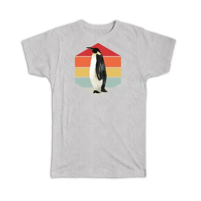 Vintage Emperor Penguin Retro Art For Penguins Lover Wildlife T shirt