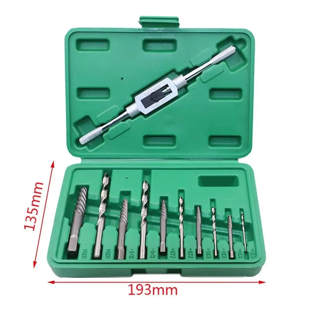 Extracts Screws and Bolts Screw Extractor Kit Durable Chrome Vanadium Steel Broken Screw Extractor Convenient Fast