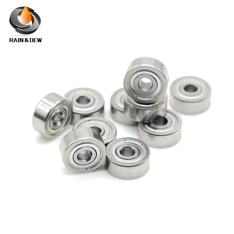 10Pcs S  623 ZZ  Stainless Steel Ball Bearing  3x10x4  mm  ABEC-7  623ZZ Ball Bearing