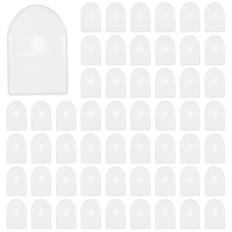 

A25P 600 Pack 2Inch Single Pocket Coin Sleeves, Plastic Coin Collection Supplies Transparent Holders Protector Clear Bags
