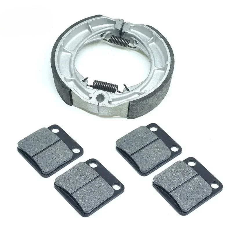 

For Suzuki LTF LTA 400 Eiger 2002-2007 400F 4WD 2002-2005 ATV Front Brake Pads Rear Brake Shoe Kit Set LTF400 LTA400 LTF400F