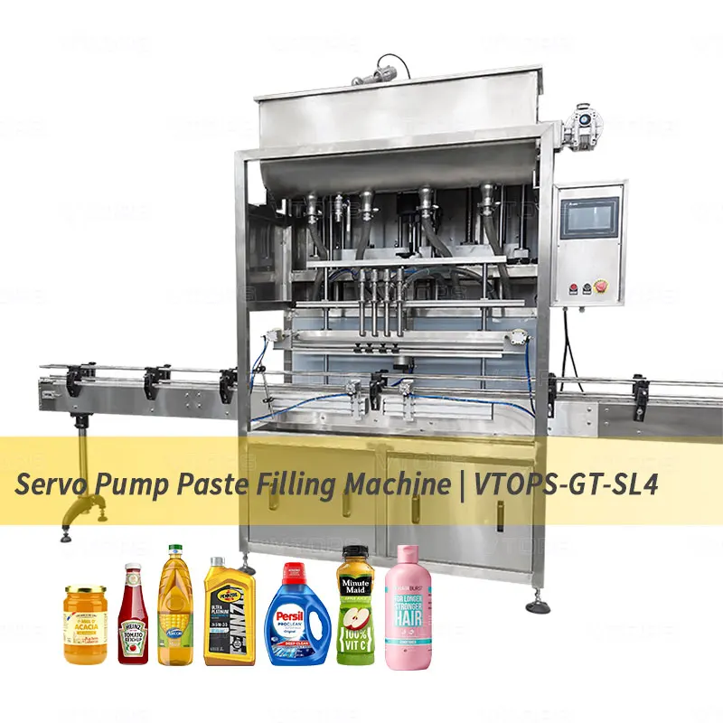 

Hot Sale 4 Head Liquid Filling Machine Coffee Beverage Filling Machine Water Liquid Bottling Filler Machine