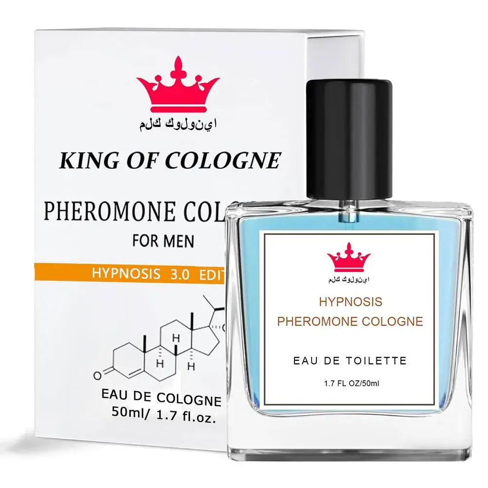 Pheromone Cologne For Men, Hypnosis 3.0 Cologne For Men | Men's Long-Lasting Pheromones Spray Perfume 1.7 OZ